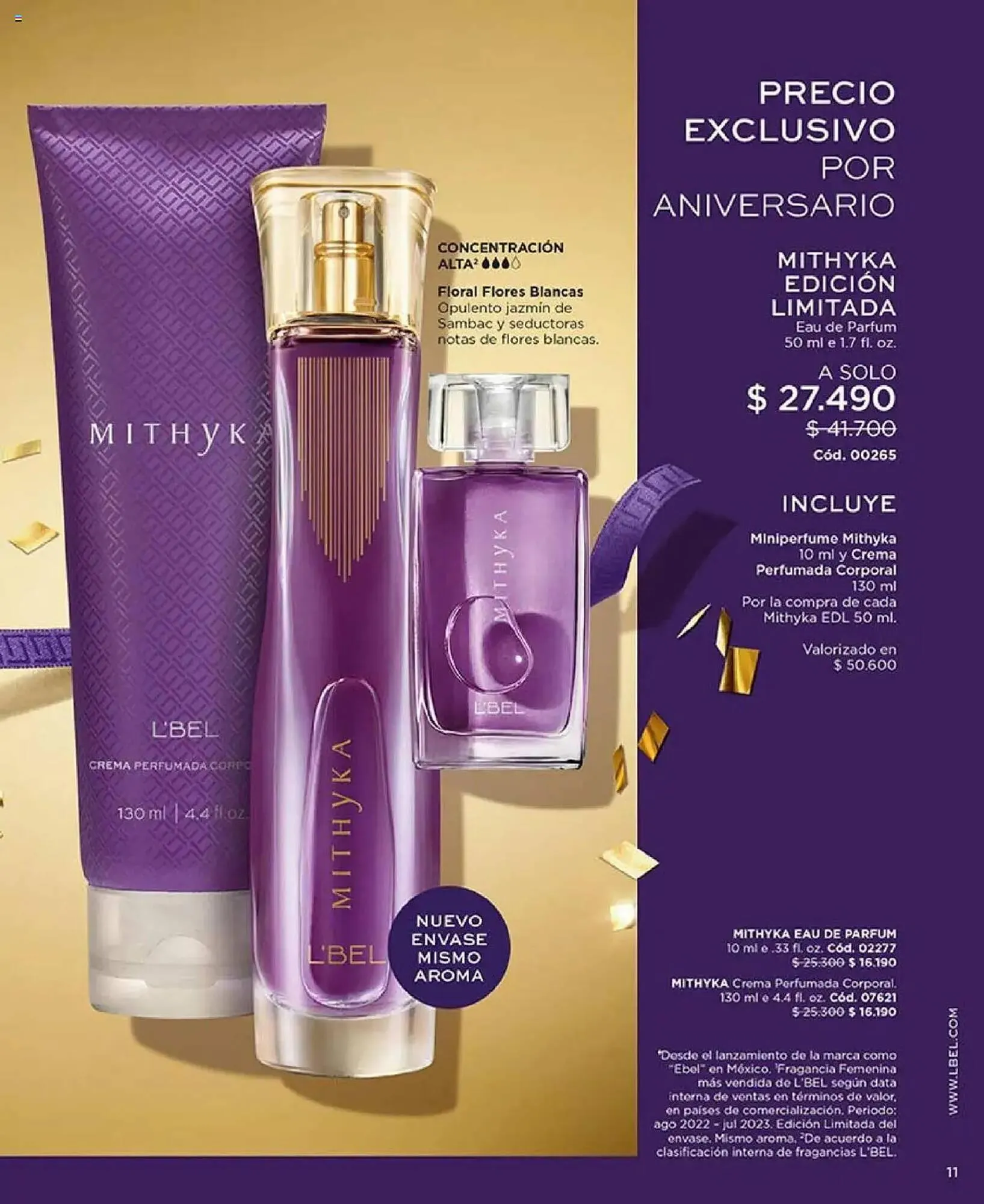 Catálogo de Catálogo L'Bel 29 de julio al 1 de septiembre 2025 - Página 11