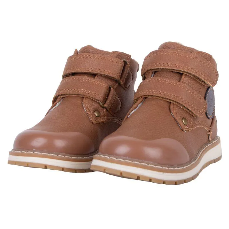 Botin Bebe Niño Café