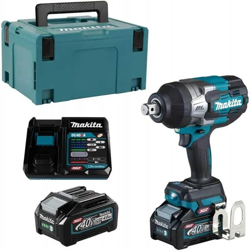 Llave De Impacto Bl 40Vmáx 4,0 Ah Xgt 3/4” 1.800 N Tw001Gm201 Makita