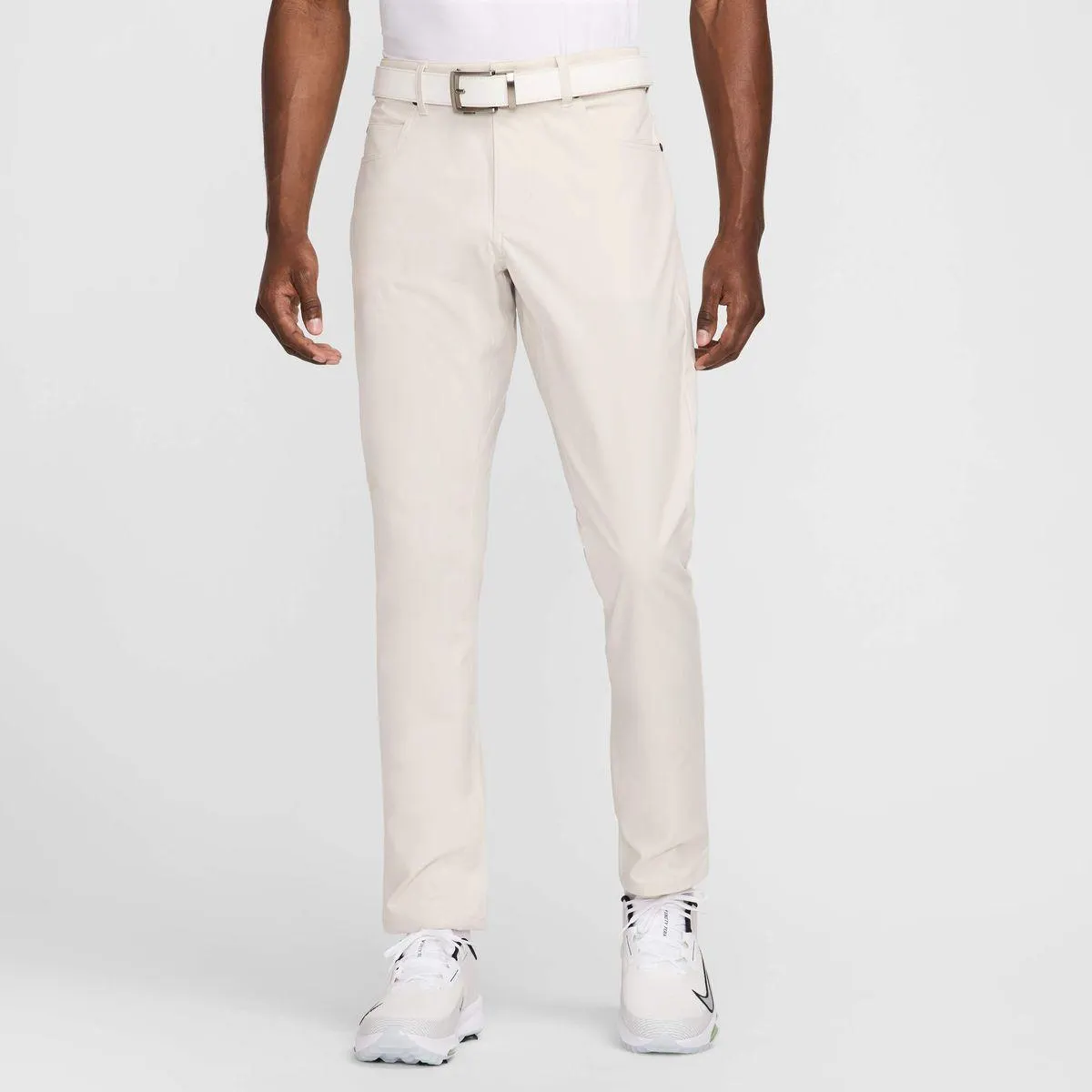 Pantalones de golf de ajuste slim con 5 bolsillos para hombre