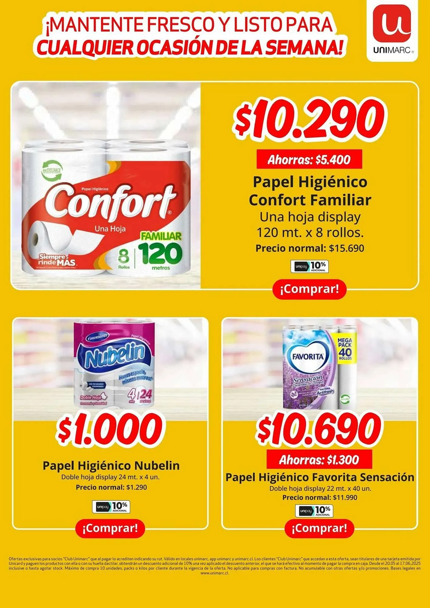 Catálogo de Catálogo Unimarc 20 de mayo al 17 de junio 2025 - Página 20