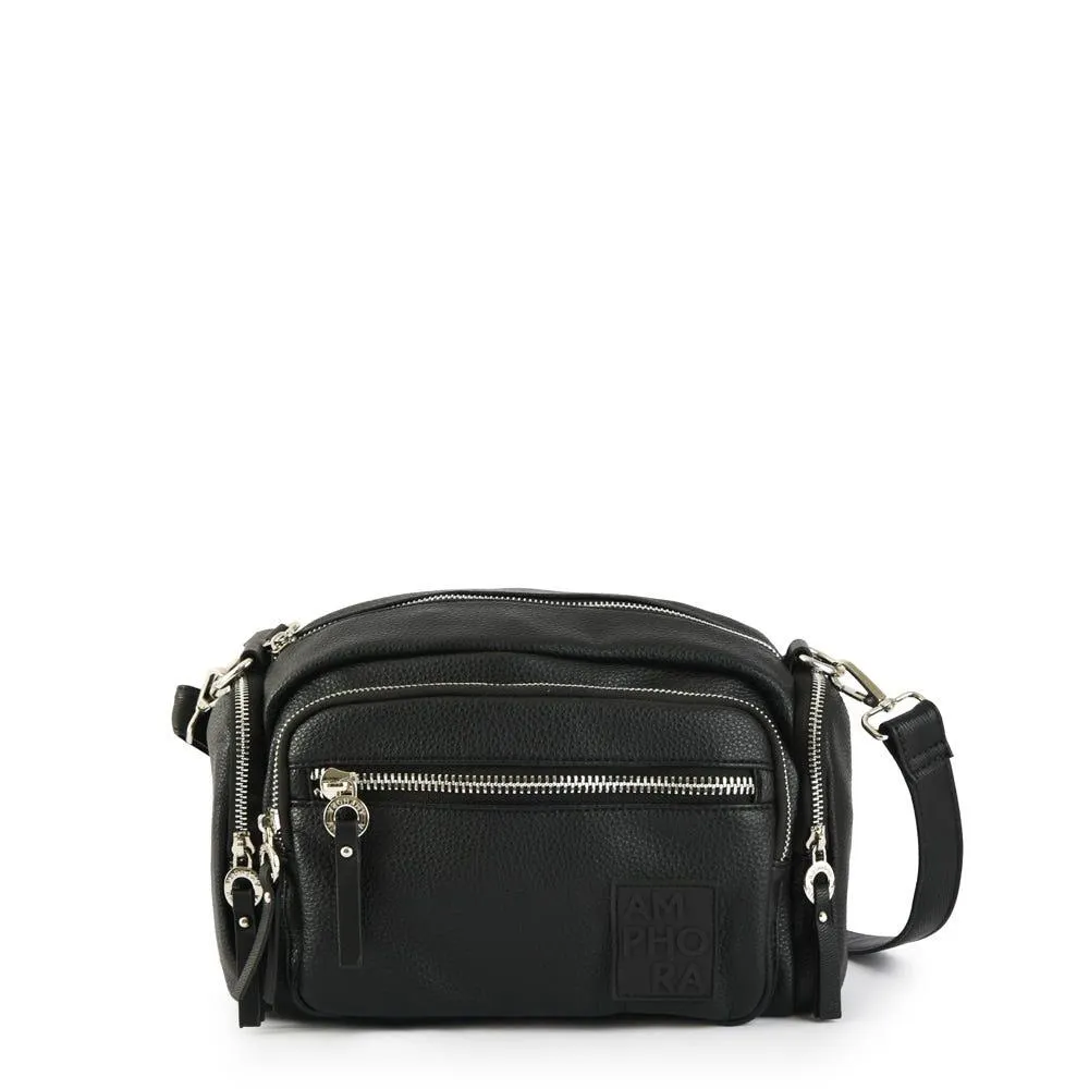 Cartera bandolera mediana harmonie negro especial