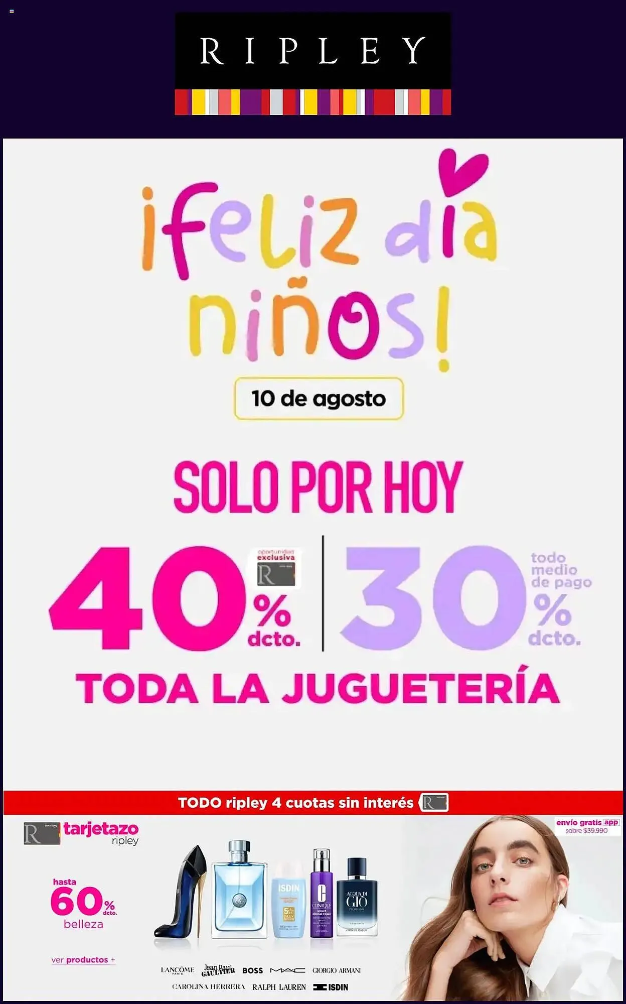 Catálogo de Catálogo Ripley 24 de julio al 10 de agosto 2025 - Página 1