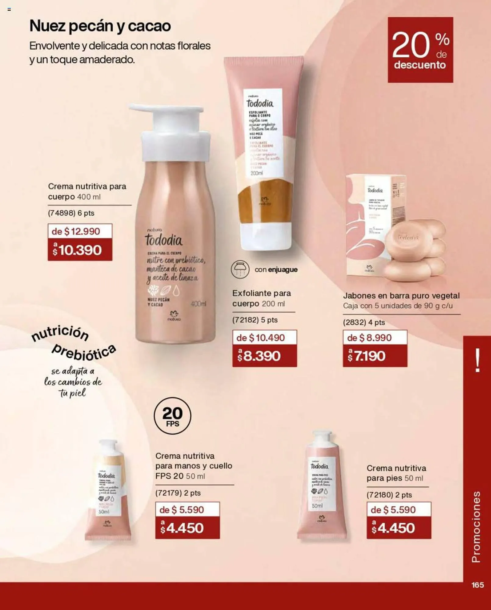 Catálogo de Catálogo Natura 1 de septiembre al 30 de septiembre 2023 - Página 165