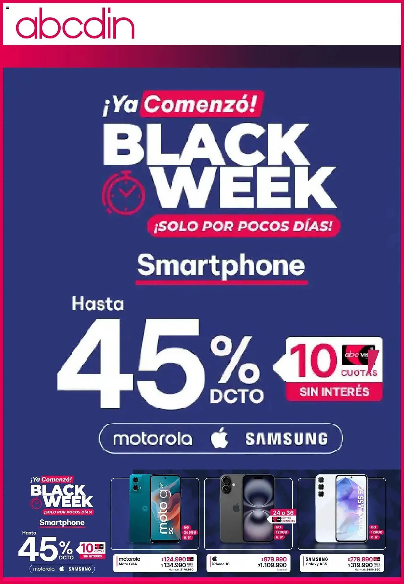 Catálogo de Catálogo Abcdin 29 de noviembre al 2 de diciembre 2024 - Página 1