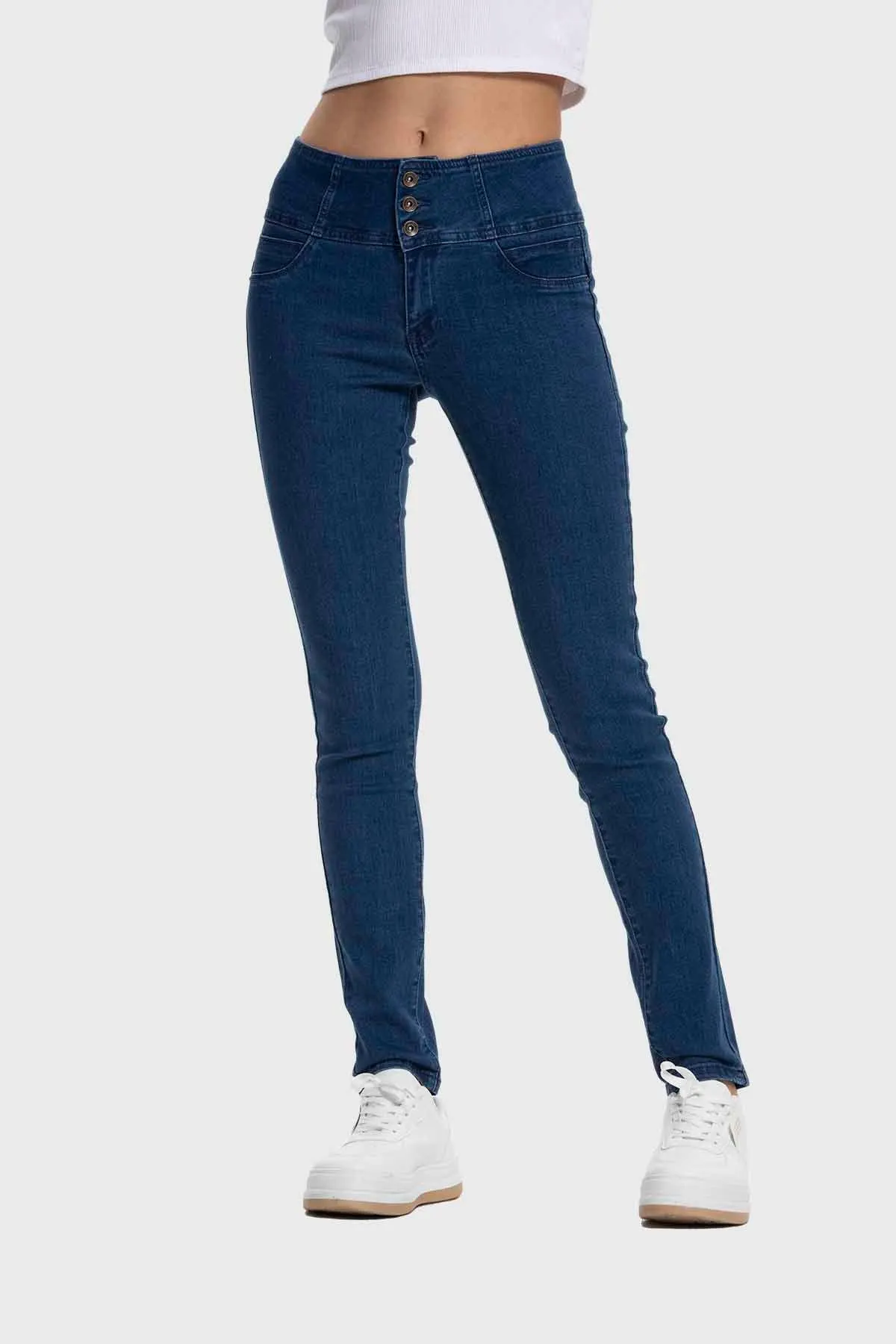 Jeans Mujer Castilla Azul