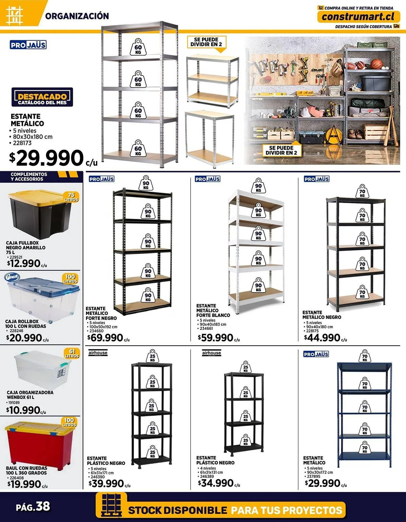 Catálogo de Catálogo Construmart 1 de julio al 31 de julio 2025 - Página 38