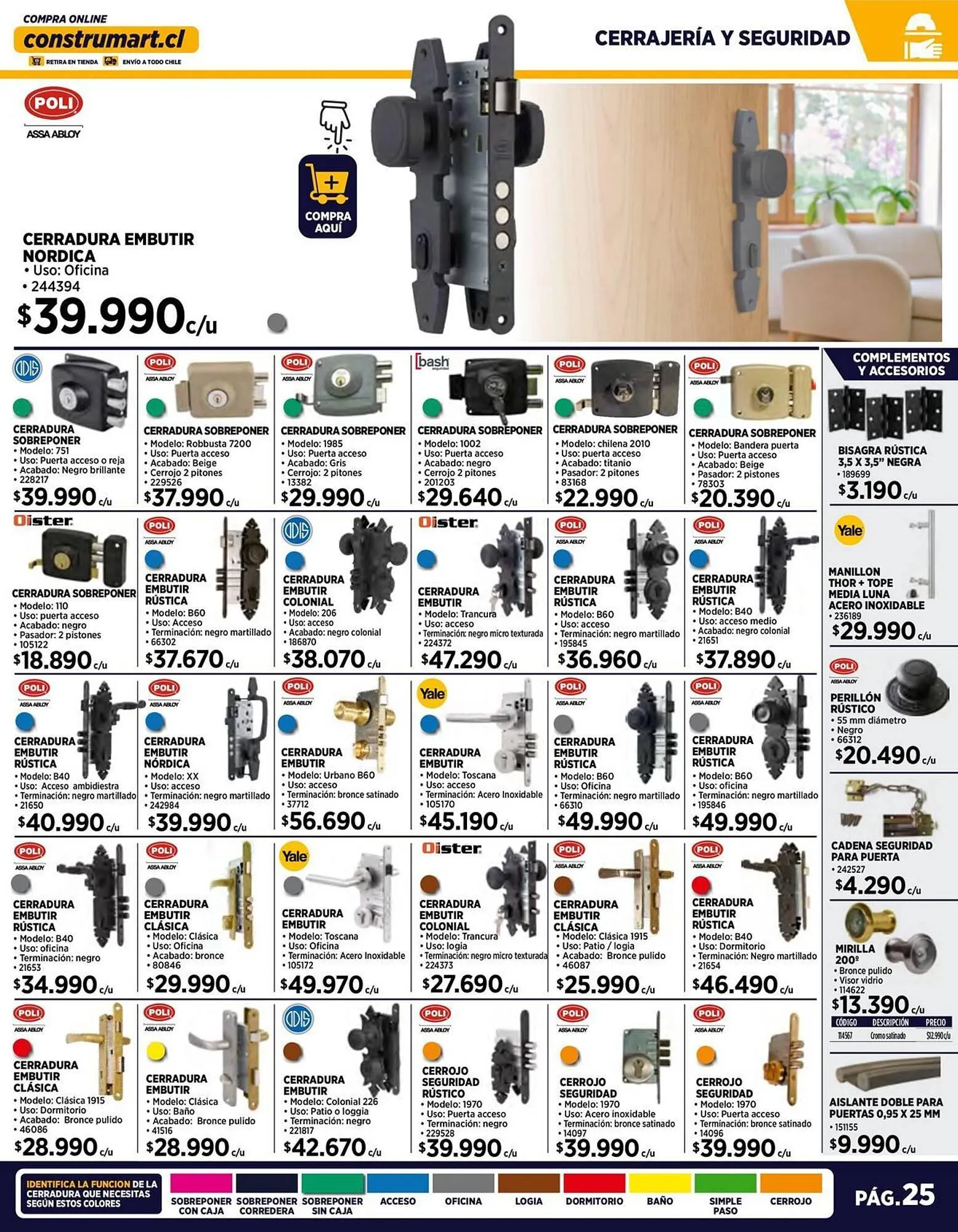 Catálogo de Catálogo Construmart 3 de abril al 28 de abril 2024 - Página 25