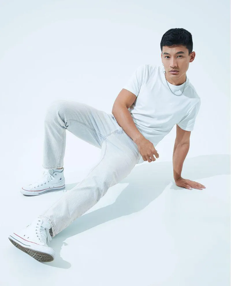 Jean Relaxed fit claro para hombre