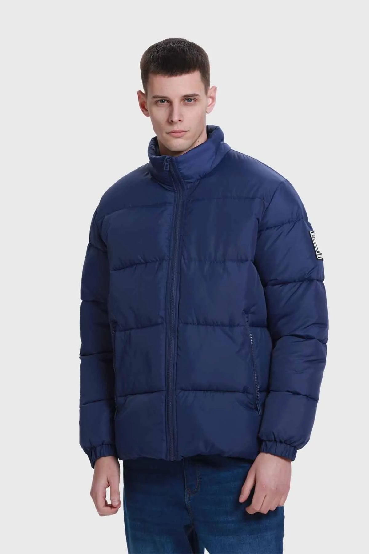 Parka Hombre Puffa Azul