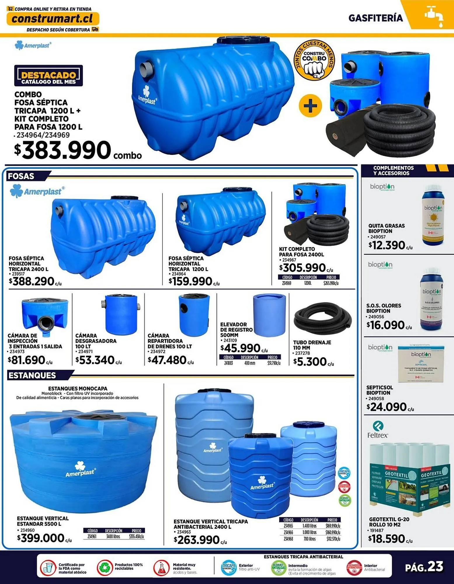 Catálogo de Catálogo Construmart 1 de enero al 31 de enero 2026 - Página 23