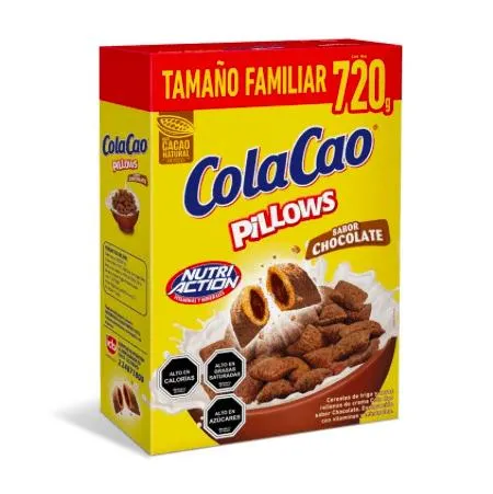 Cereal Pillows de Cola Cao Sabor Chocolate, 720gr.