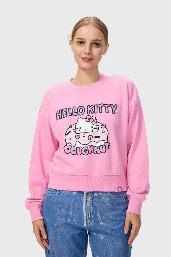 PolerÓn mujer hello kitty rosado