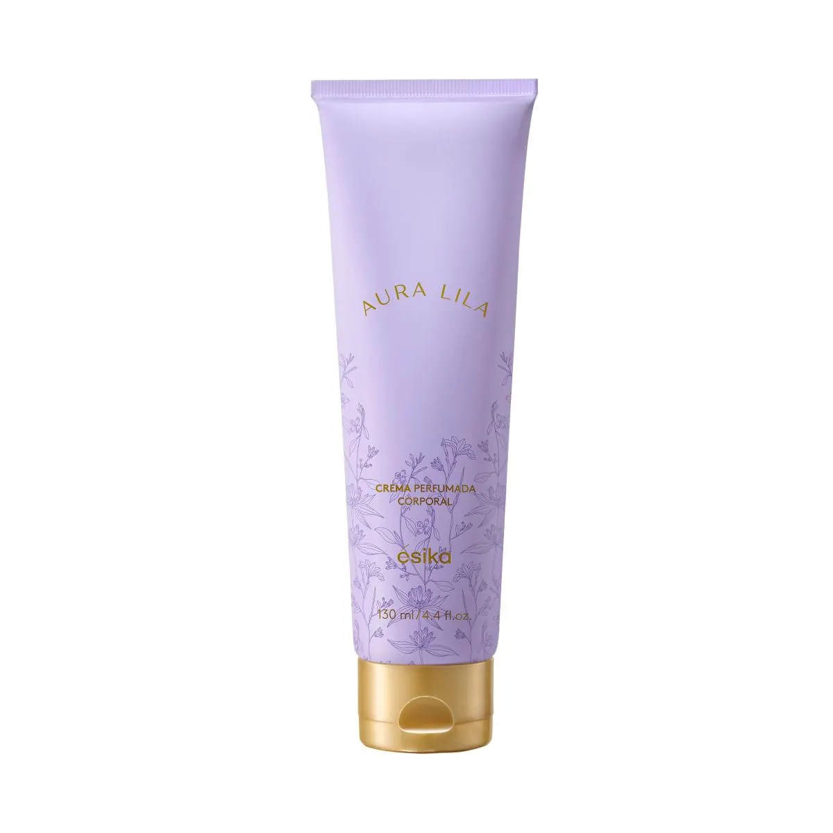 Crema Perfumada Aura Lila, 130 ml