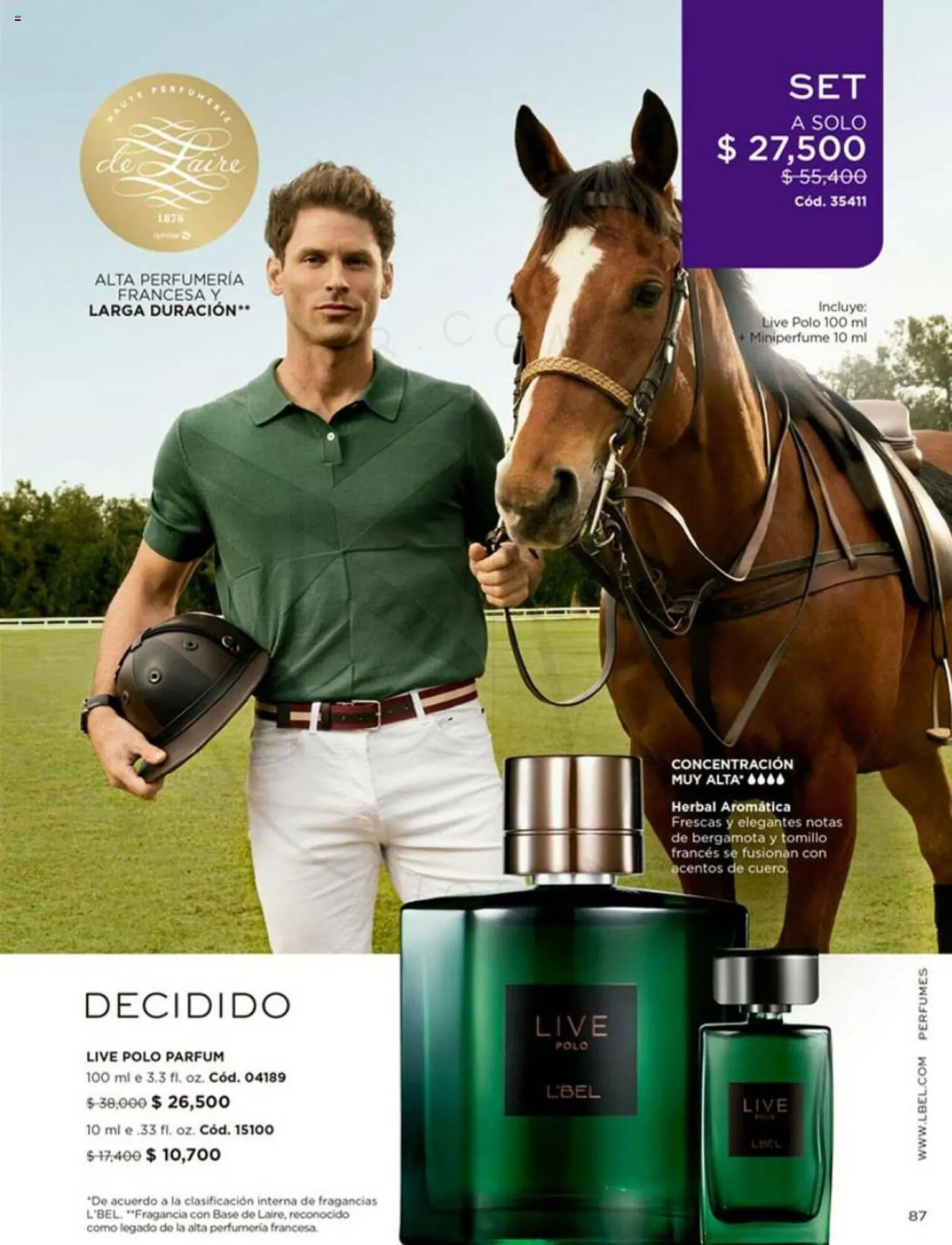 Catálogo de Catálogo L'Bel 1 de agosto al 31 de agosto 2023 - Página 87