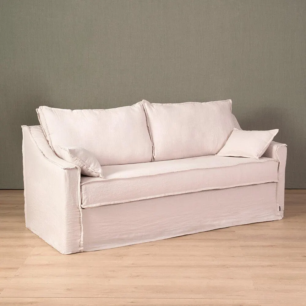 Sofá Francés Lino Beige