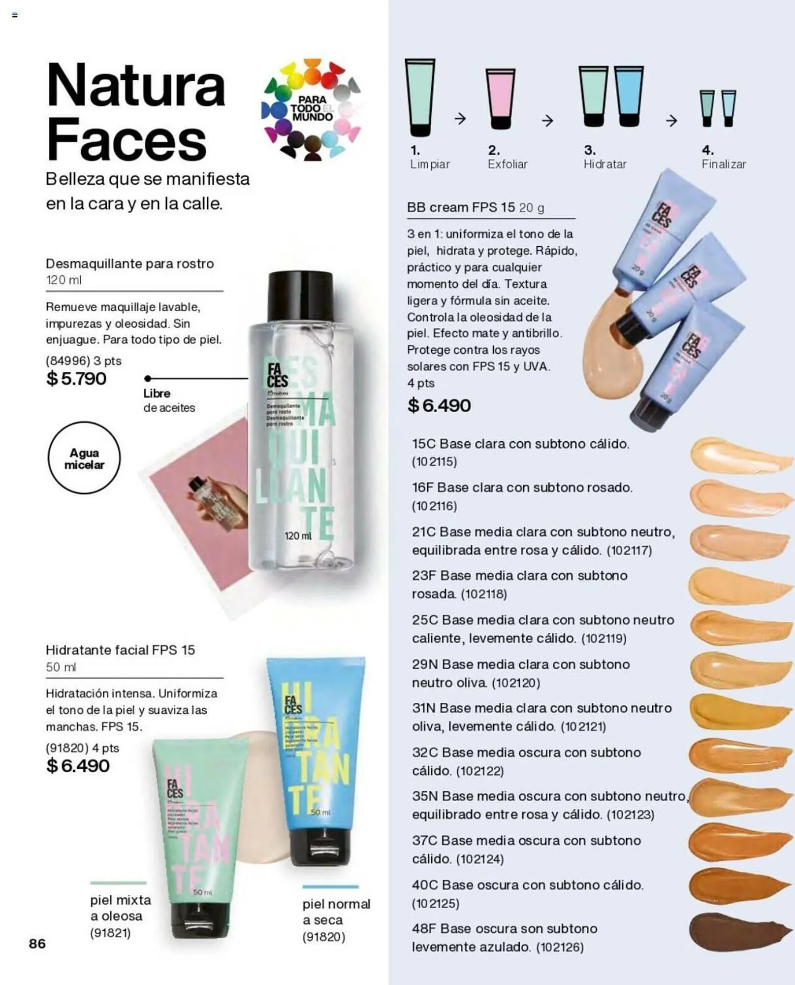 Catálogo de Catálogo Natura 1 de julio al 31 de octubre 2023 - Página 86