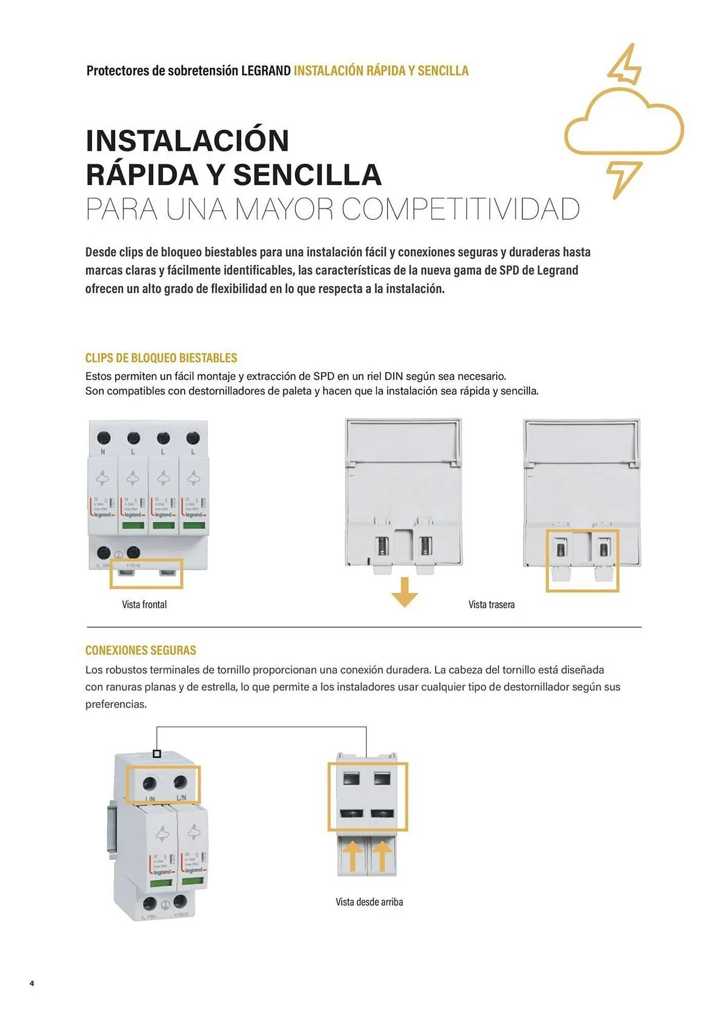 Catálogo de Catálogo Legrand 24 de marzo al 15 de enero 2027 - Página 6