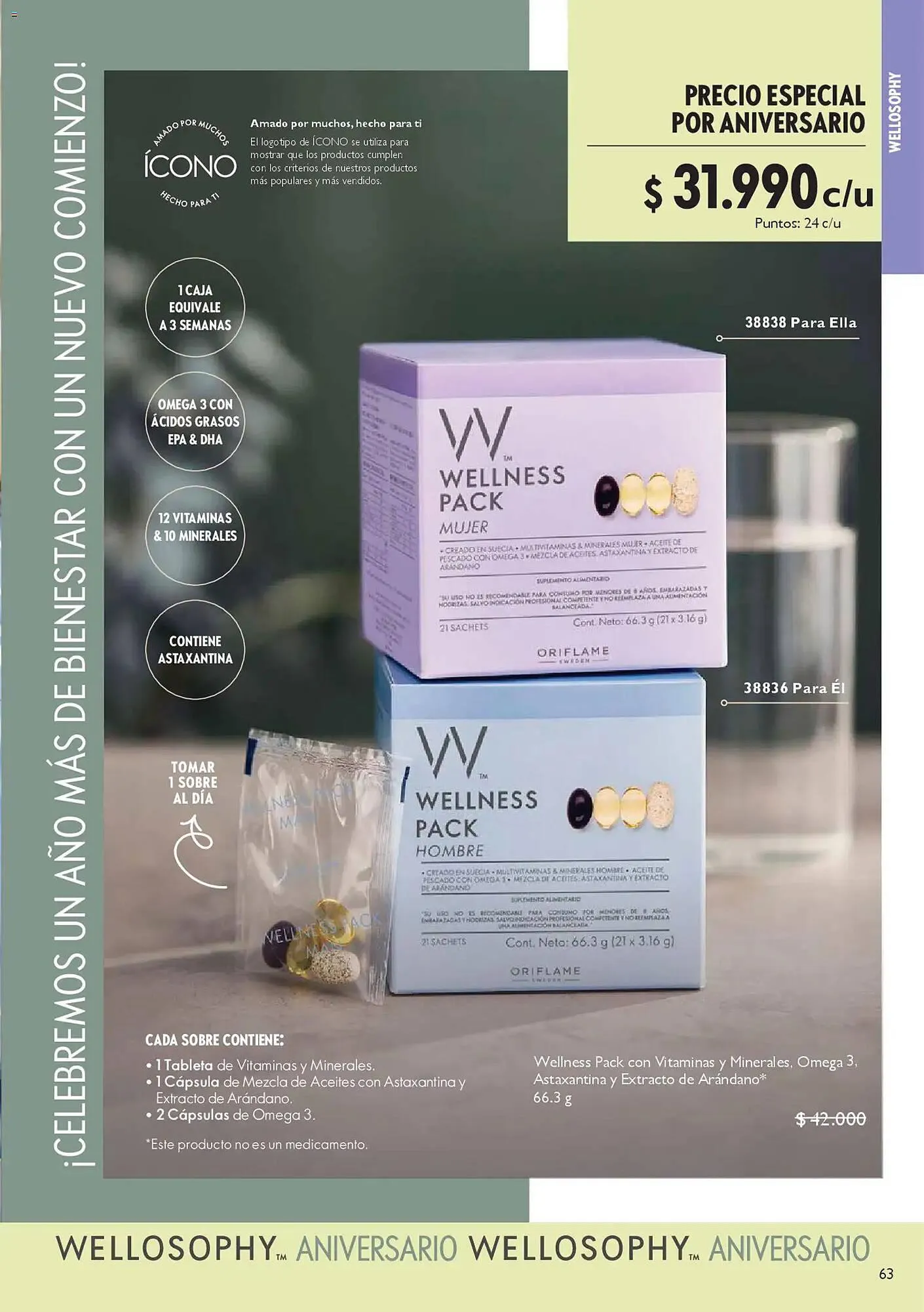 Catálogo de Catálogo Oriflame 27 de diciembre al 24 de enero 2026 - Página 63