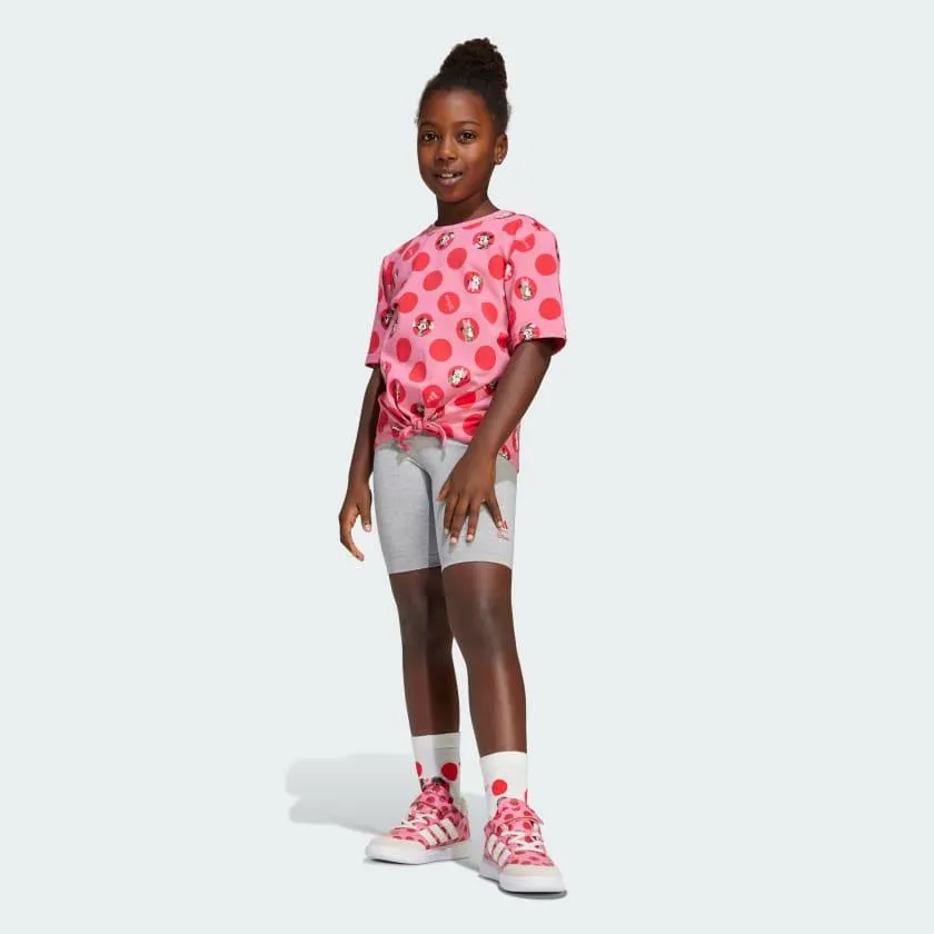 Conjunto Polera y Calzas cortas adidas x Disney Minnie Mouse (Niñas)
