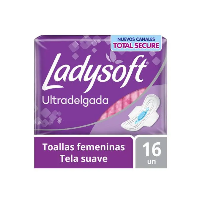 Toalla Higiénica Ladysoft Ultra Suave 16 und