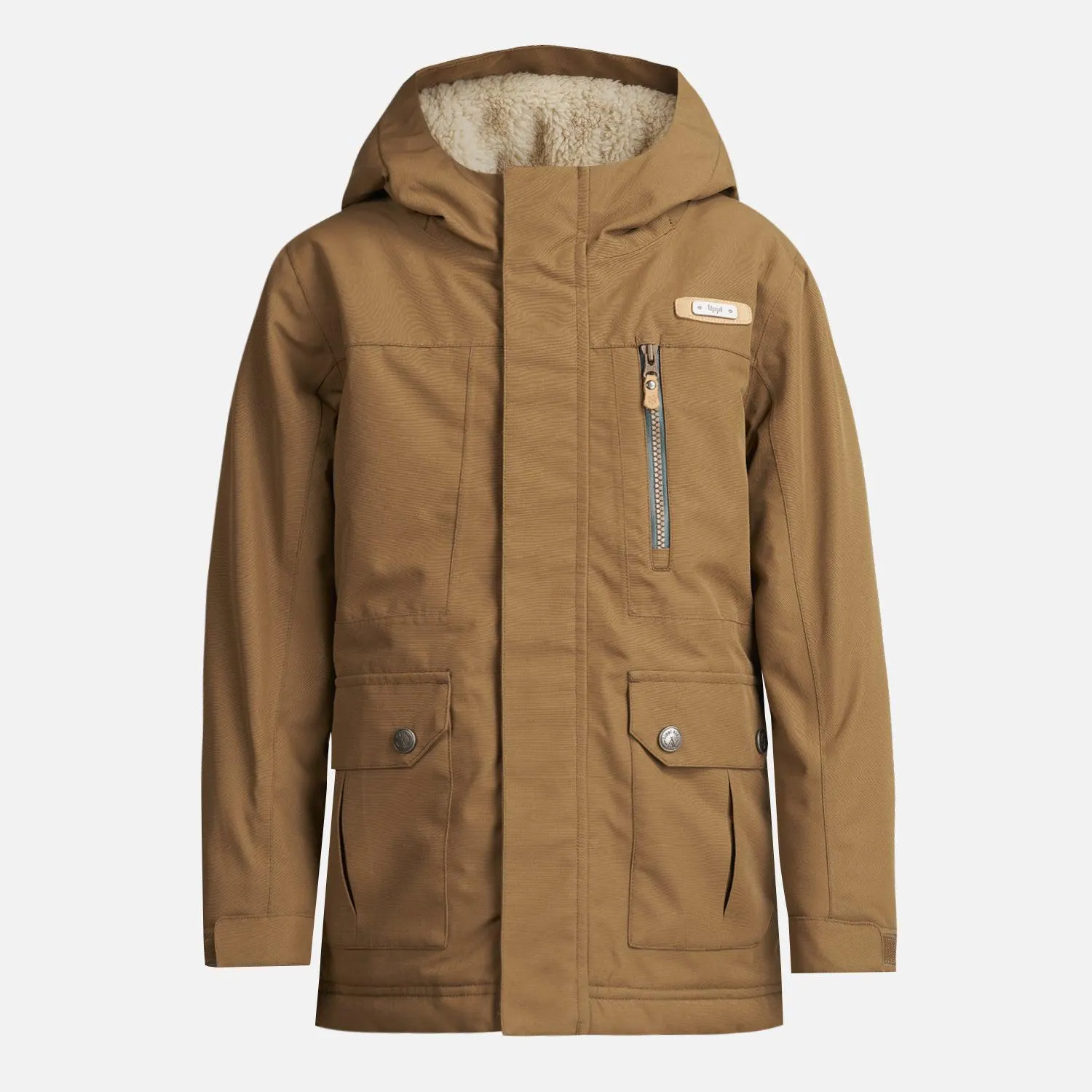 Chaqueta Niño Roble B-Dry Hoody Jacket Mostaza Oscuro Lippi