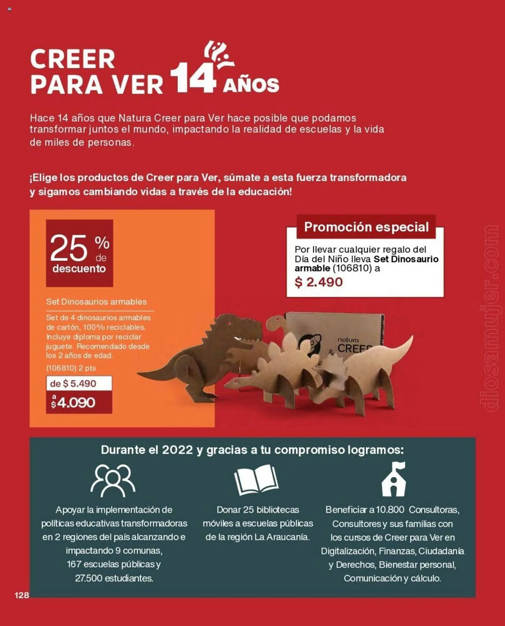 Catálogo de Catálogo Natura 1 de julio al 31 de octubre 2023 - Página 128
