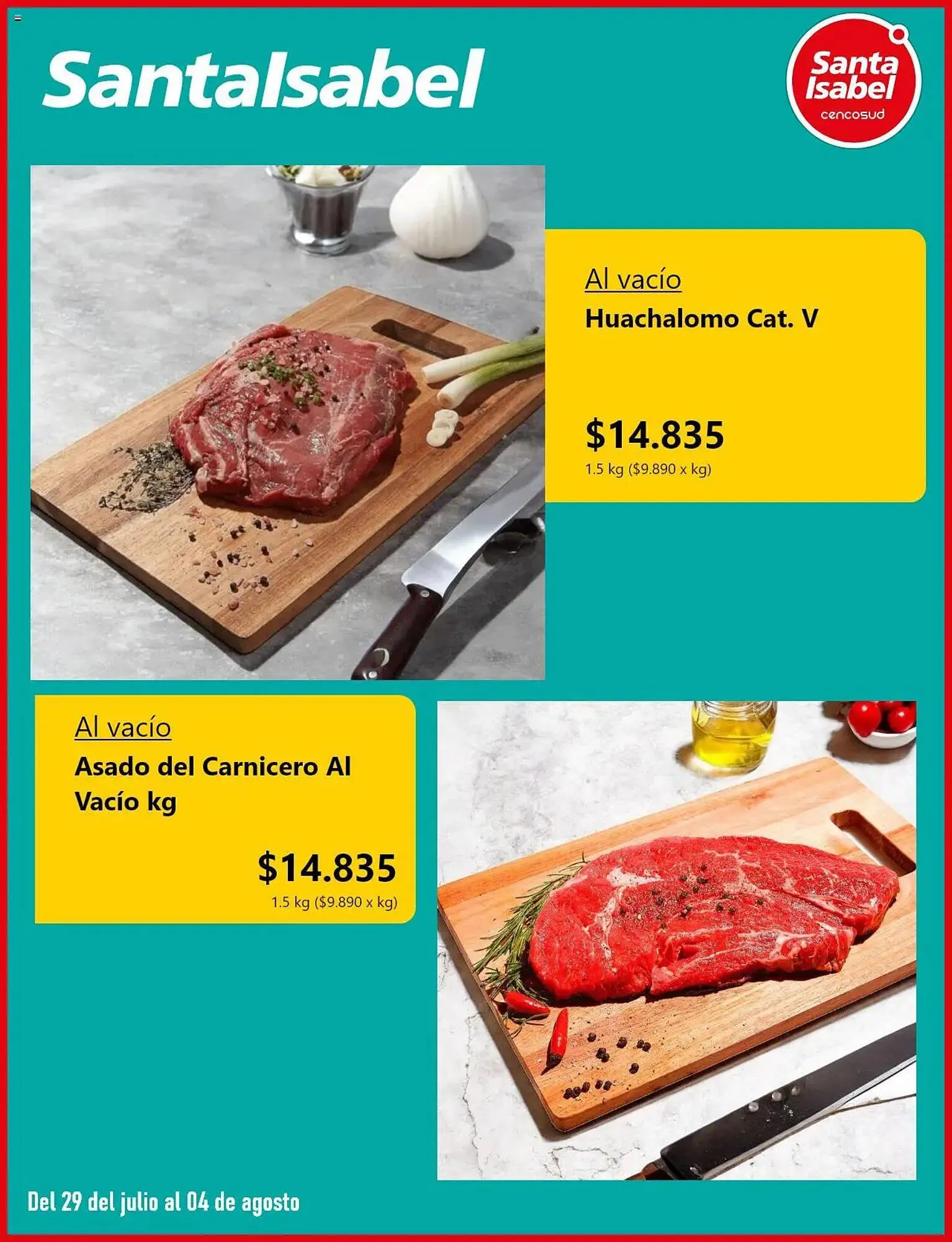 Catálogo de Catálogo Santa Isabel 29 de julio al 6 de agosto 2025 - Página 4