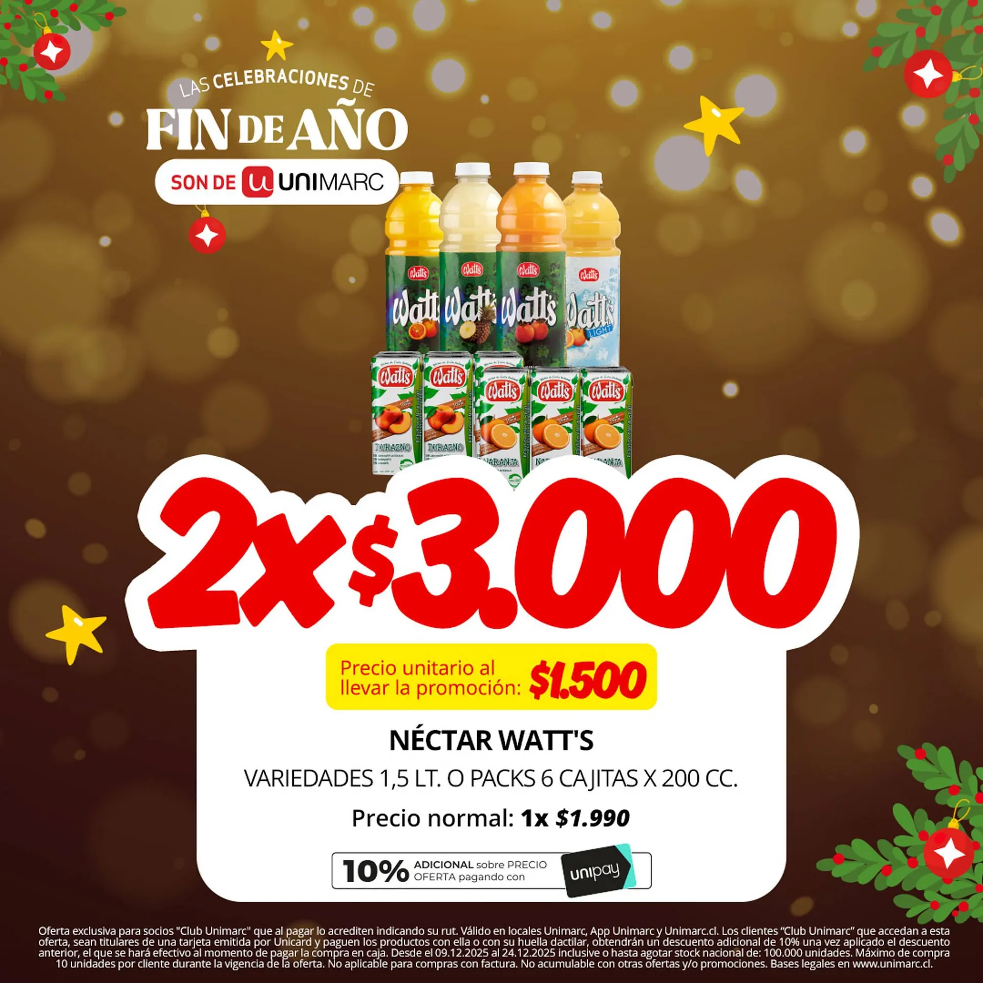 Catálogo de Catálogo Unimarc 9 de diciembre al 24 de diciembre 2025 - Página 1