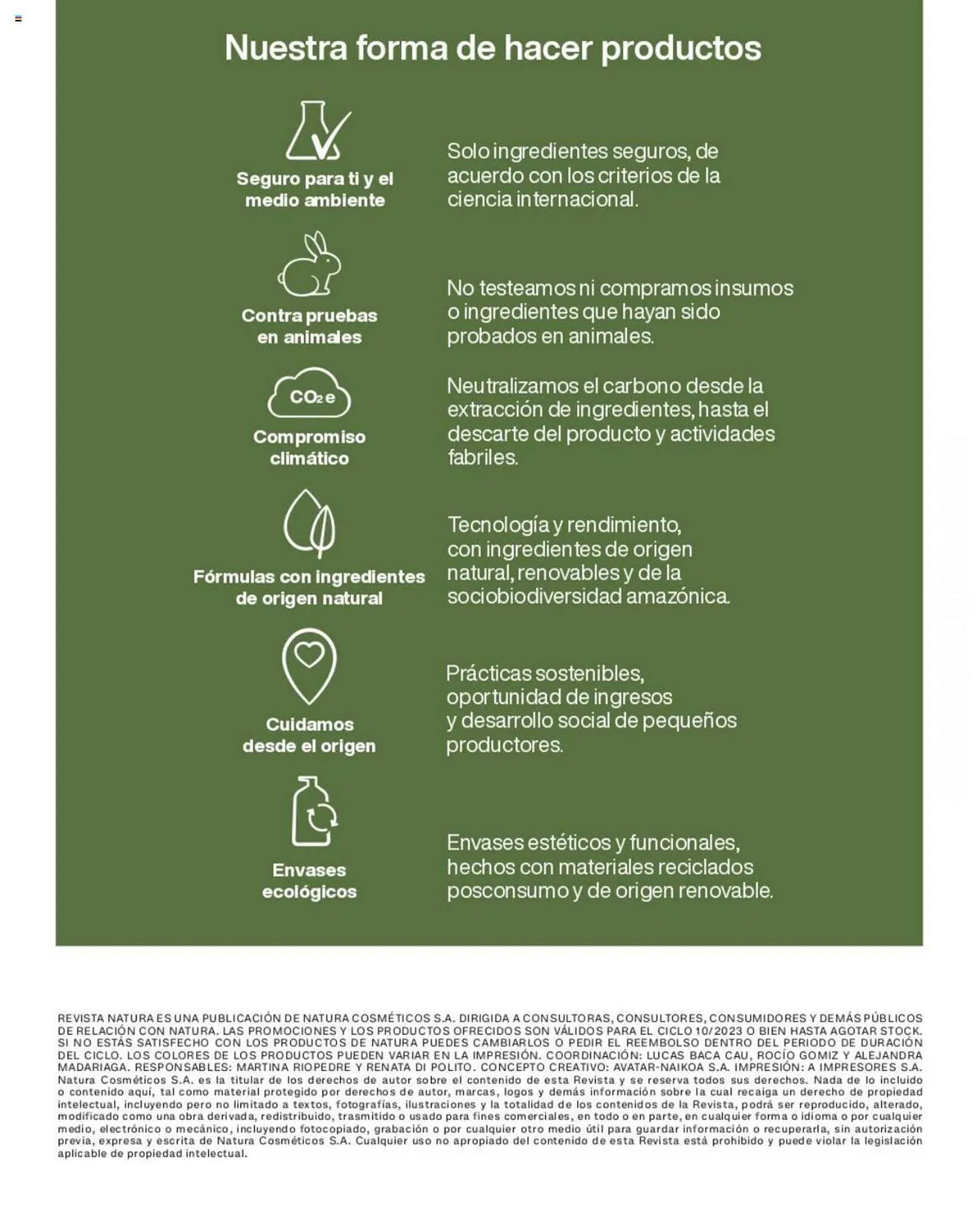 Catálogo de Catálogo Natura 1 de julio al 31 de octubre 2023 - Página 134