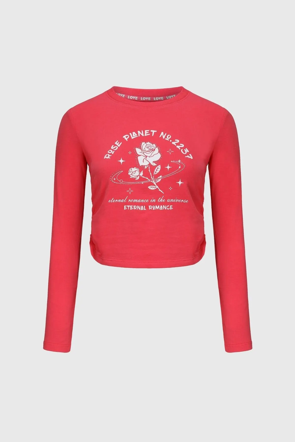 Polera Niña Recogido Fijo Turquesa