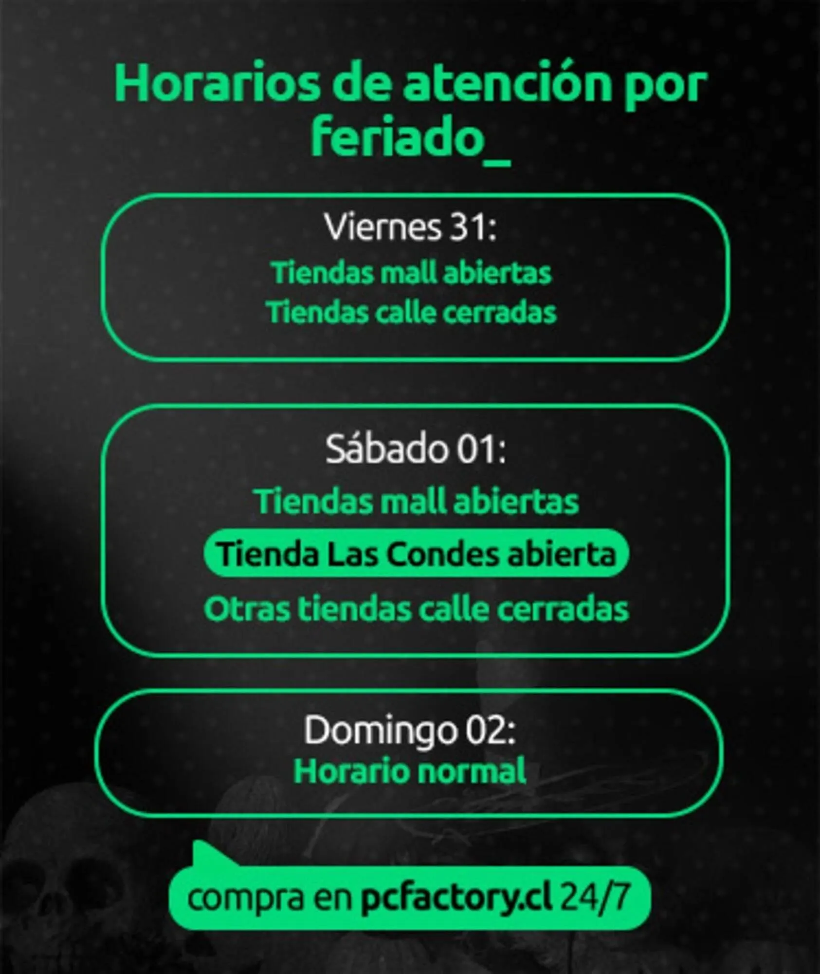 Catálogo de Catálogo PC Factory 31 de octubre al 2 de noviembre 2025 - Página 1