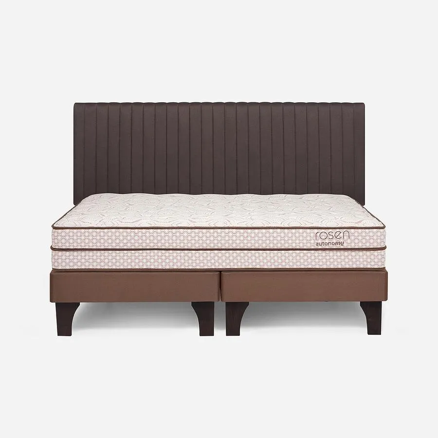 Cama Autonomy Land King + Respaldo Lucio