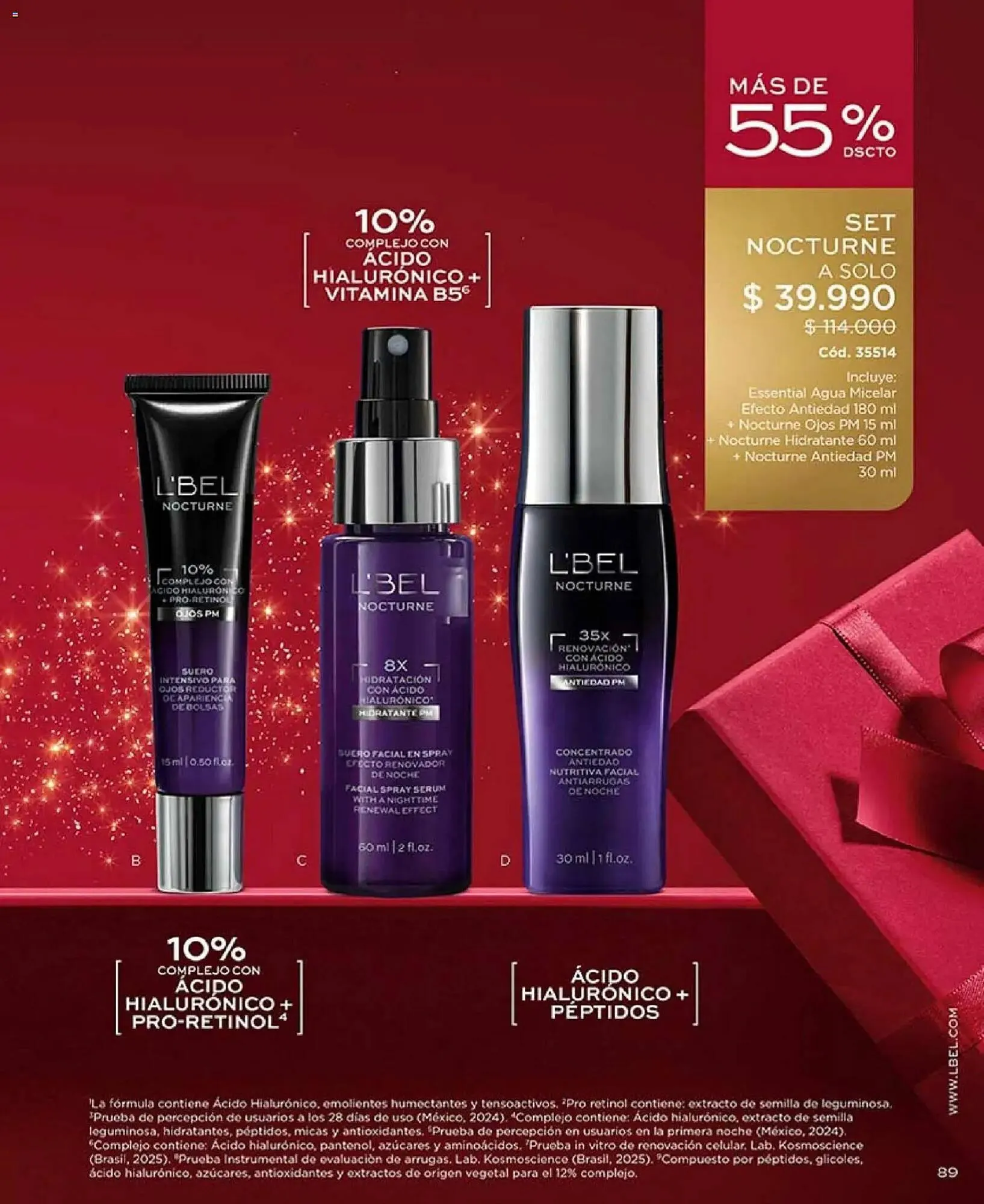 Catálogo de Catálogo L'Bel 30 de noviembre al 1 de enero 2026 - Página 89