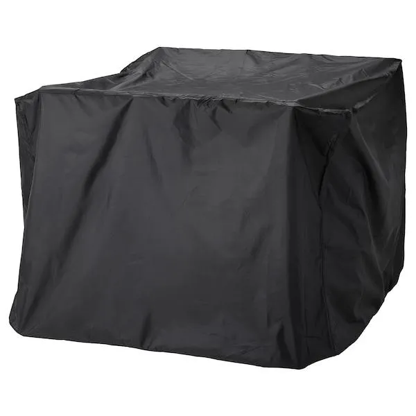 Funda para juego de comedor terraza, juego de comedor/negro,