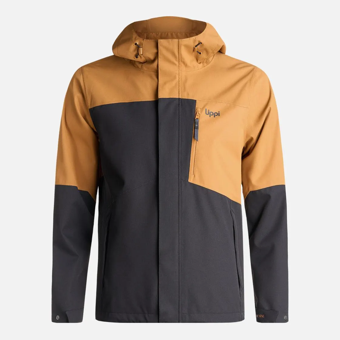 Chaqueta Teen Boy Massif B-Dry Hoody Jacket Negro Lippi