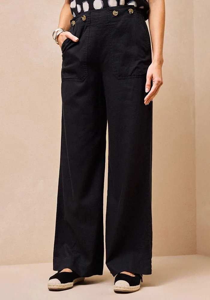 Pantalón Detalle de botones en Pretina