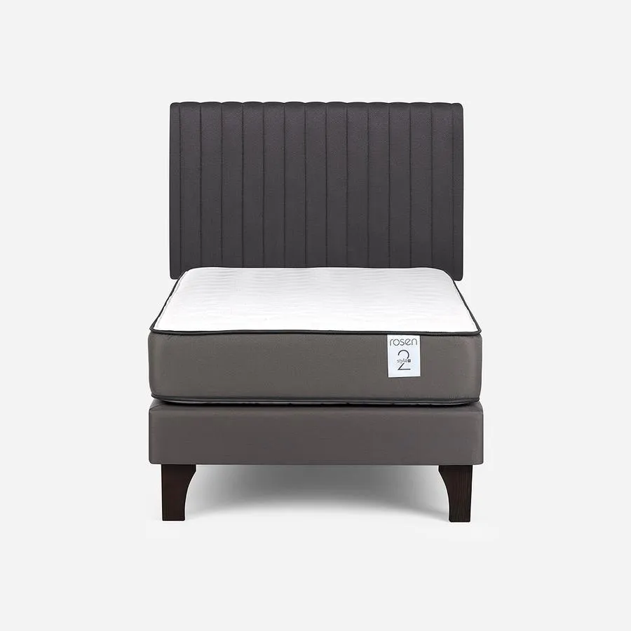 Cama New Style 2 Plus de 1 Plaza + Respaldo Lucio