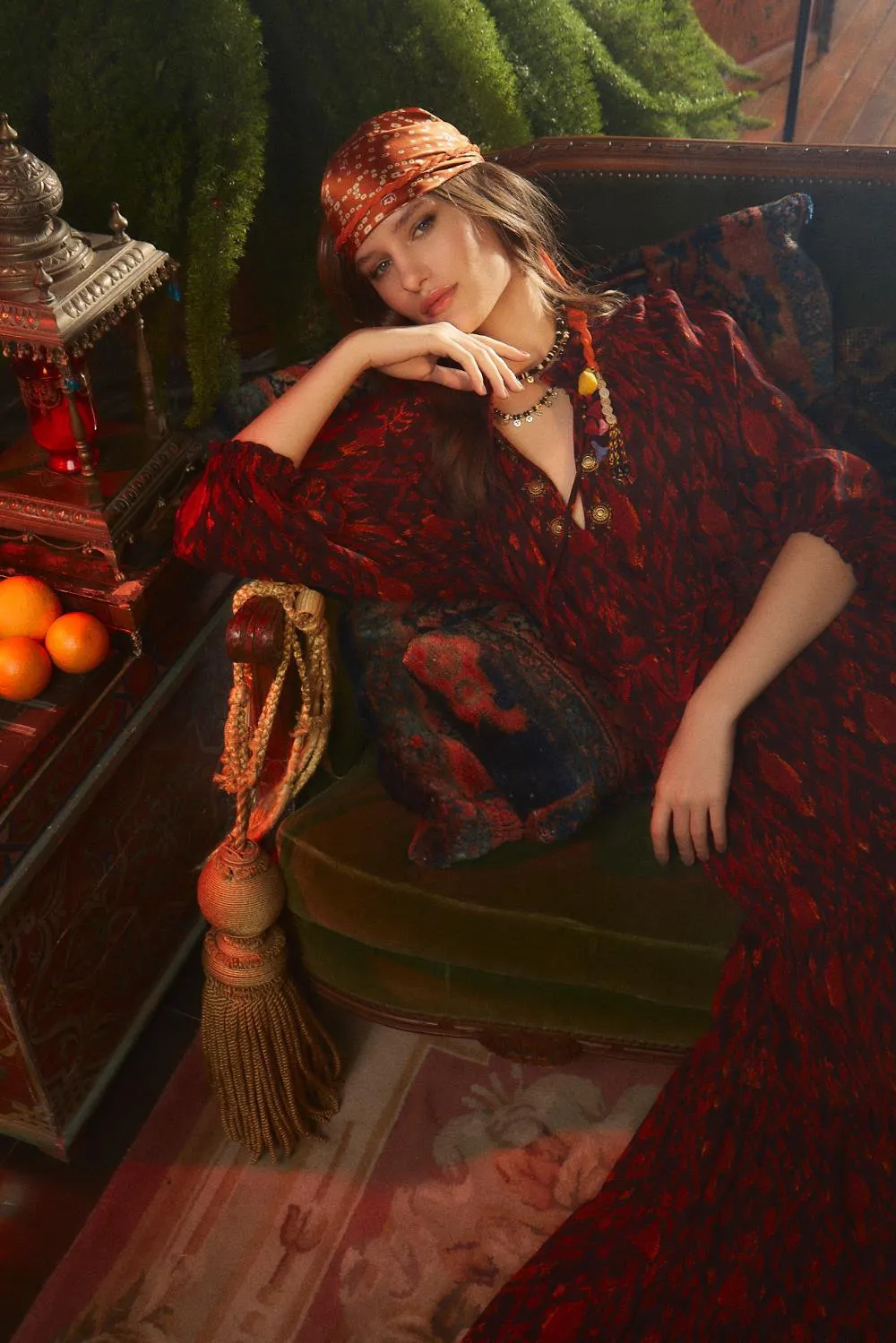 vestido mosaic nomadic