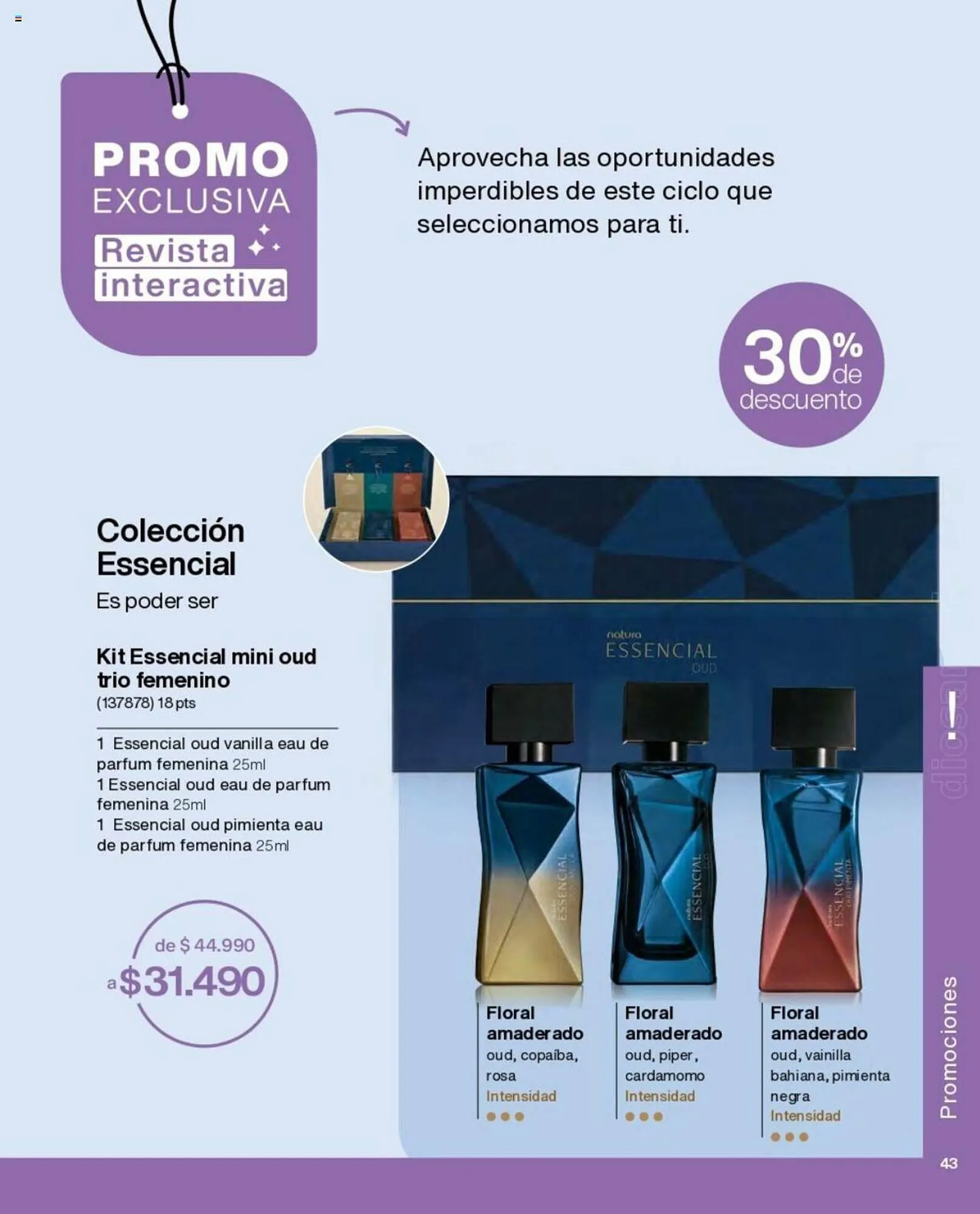 Catálogo de Catálogo Natura 1 de julio al 31 de octubre 2023 - Página 43