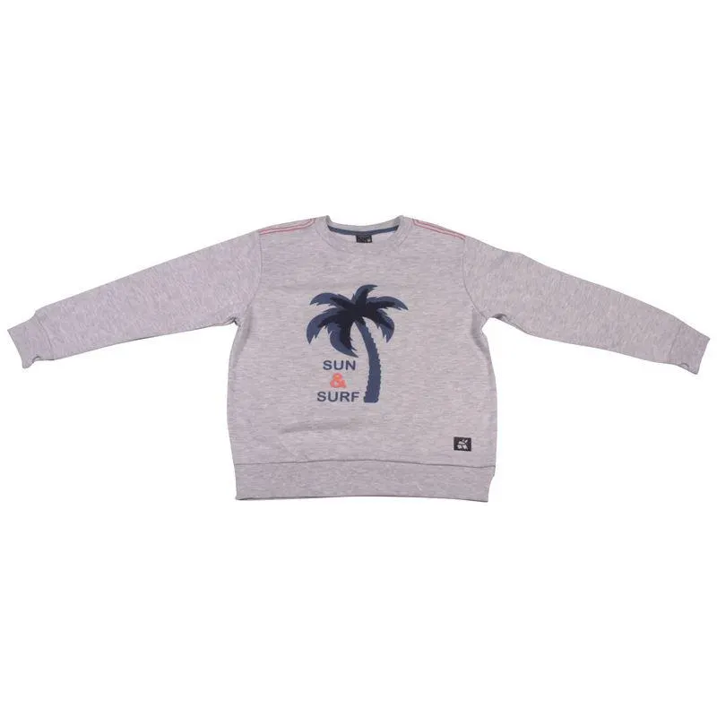 Polerón Niño Gris claro