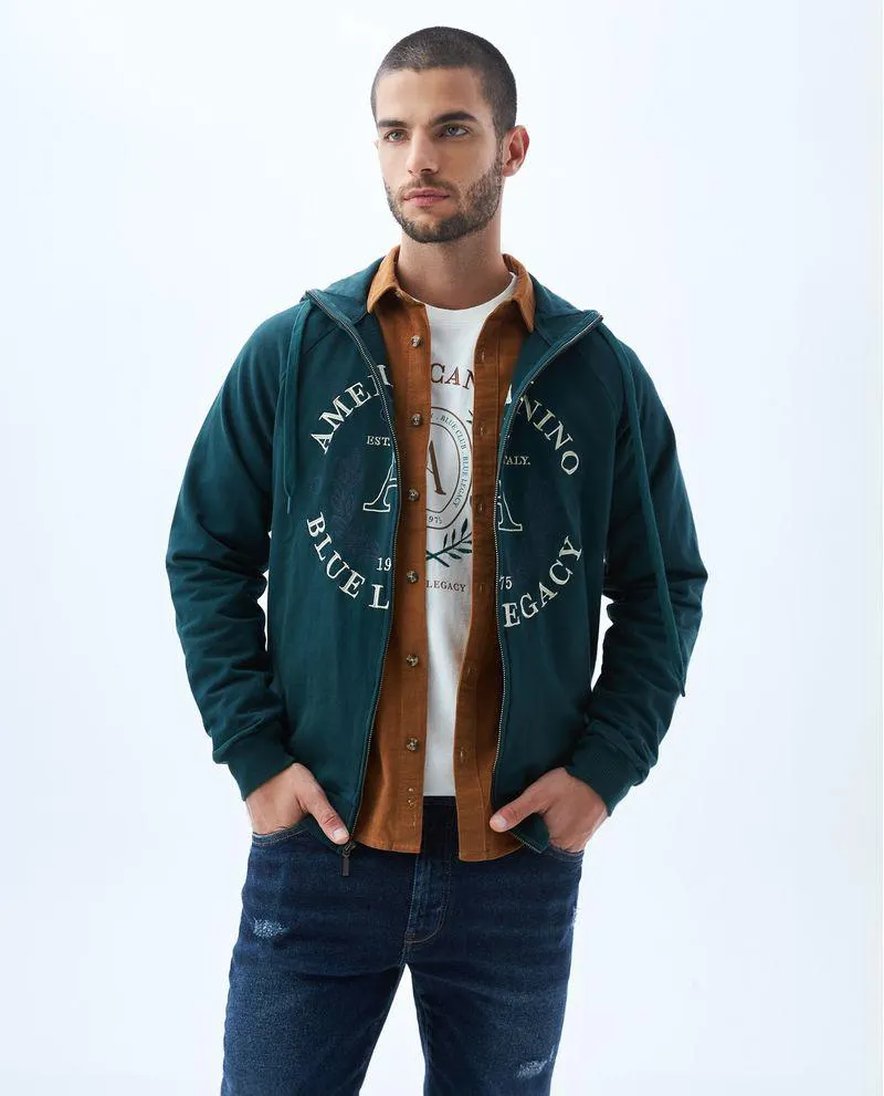 Buzo de diseño abierto para hombre