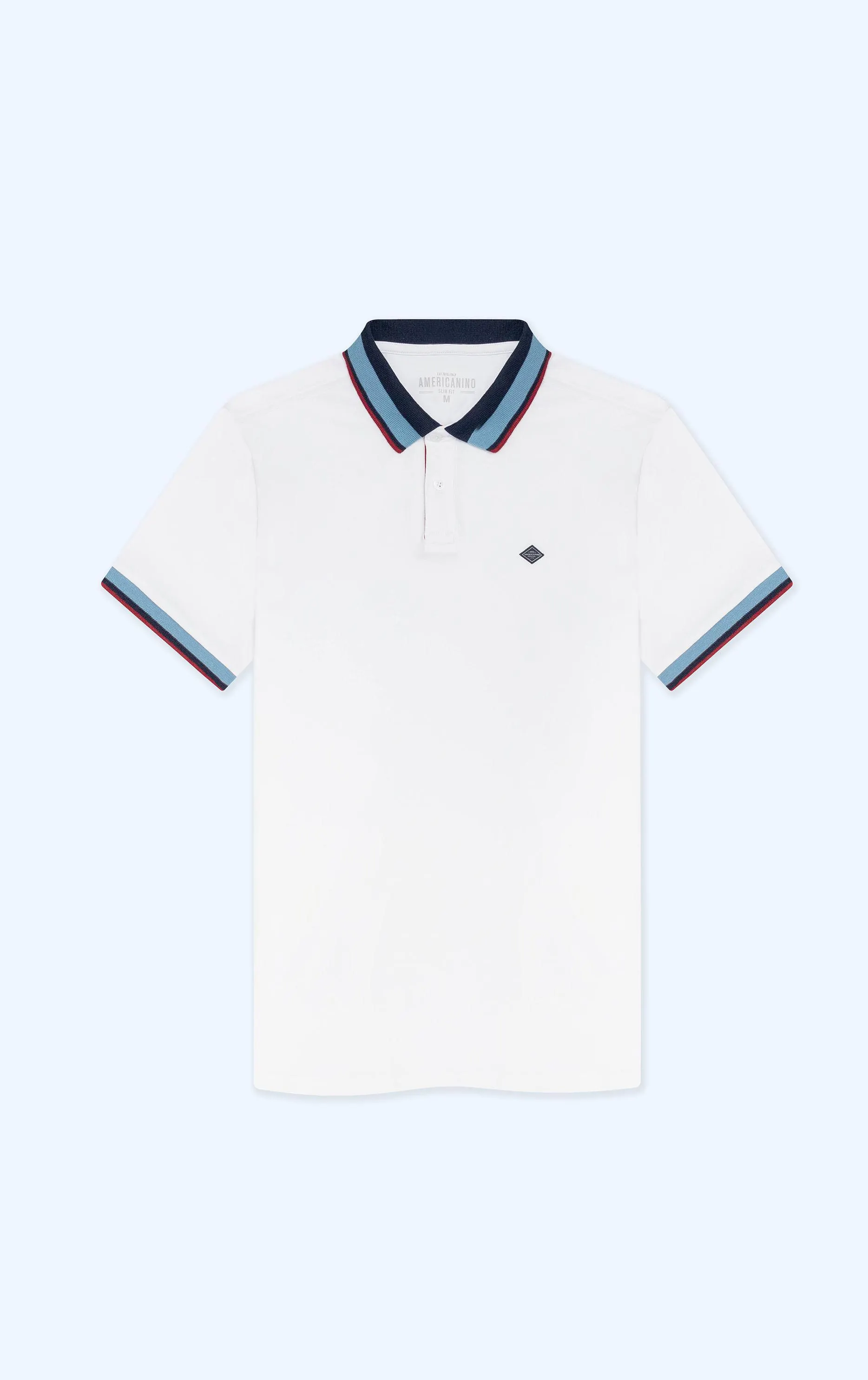 Polo Slim manga corta para hombre