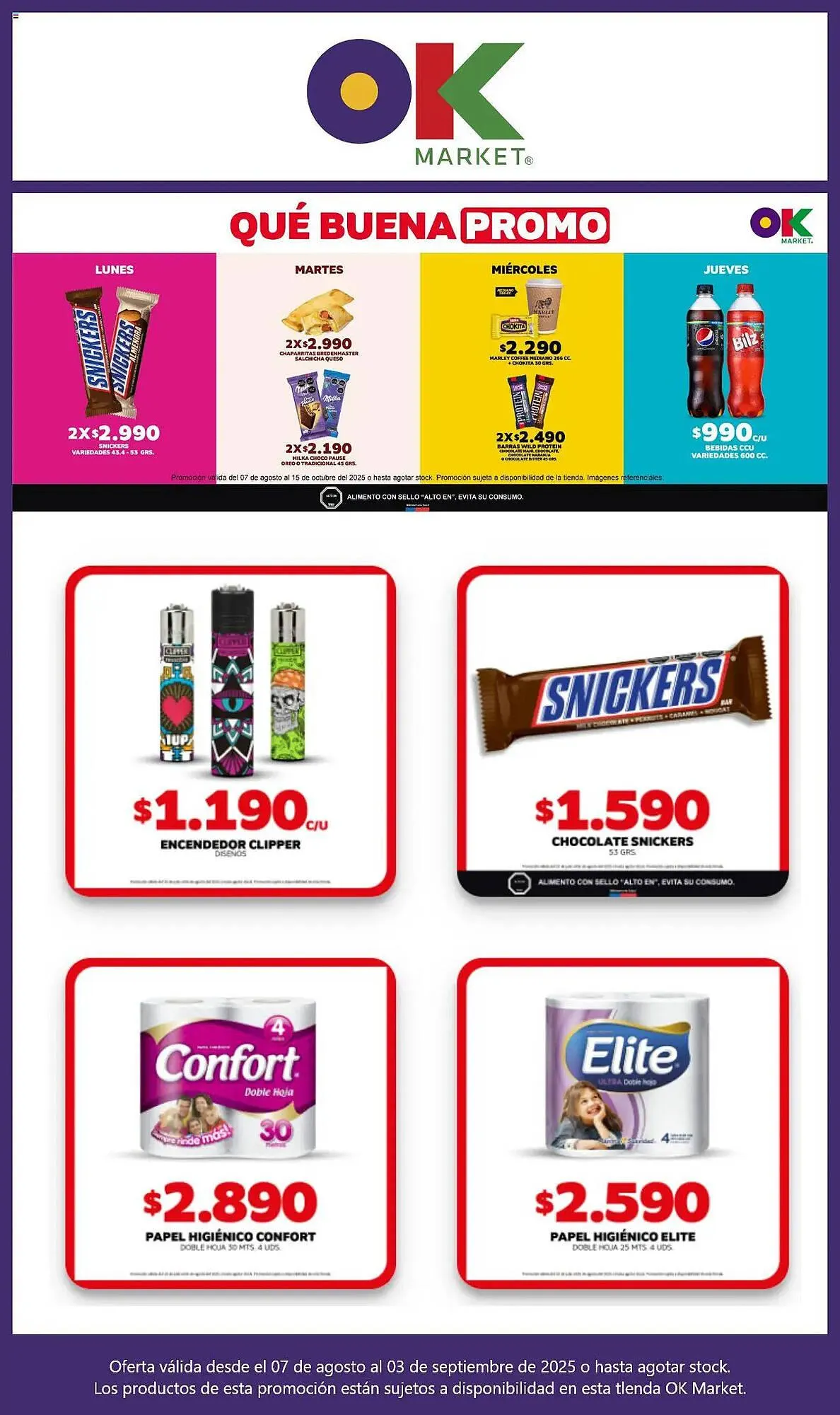 Catálogo de Catálogo OK Market 7 de agosto al 4 de septiembre 2025 - Página 4