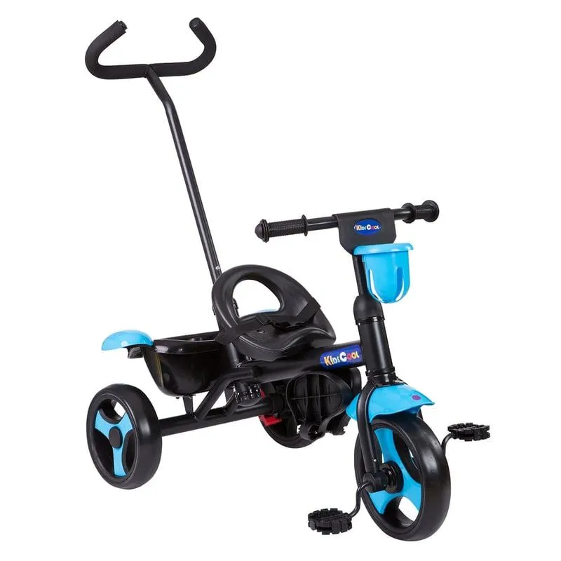 Triciclo 2 Funciones 1 azul Kidscool