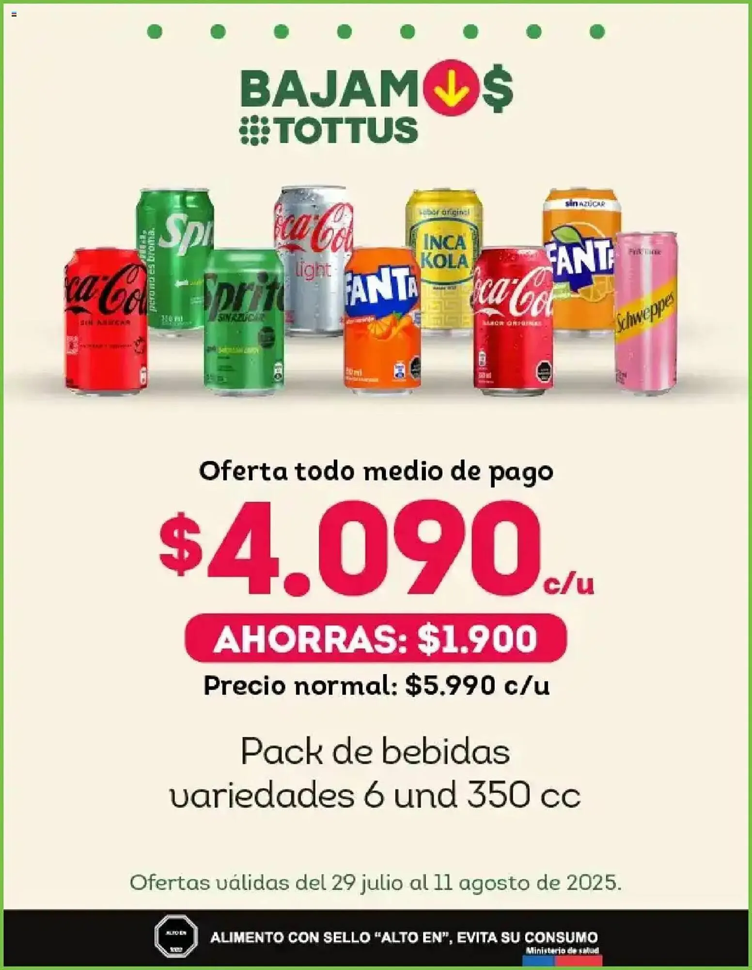 Catálogo de Catálogo Tottus 29 de julio al 25 de agosto 2025 - Página 5