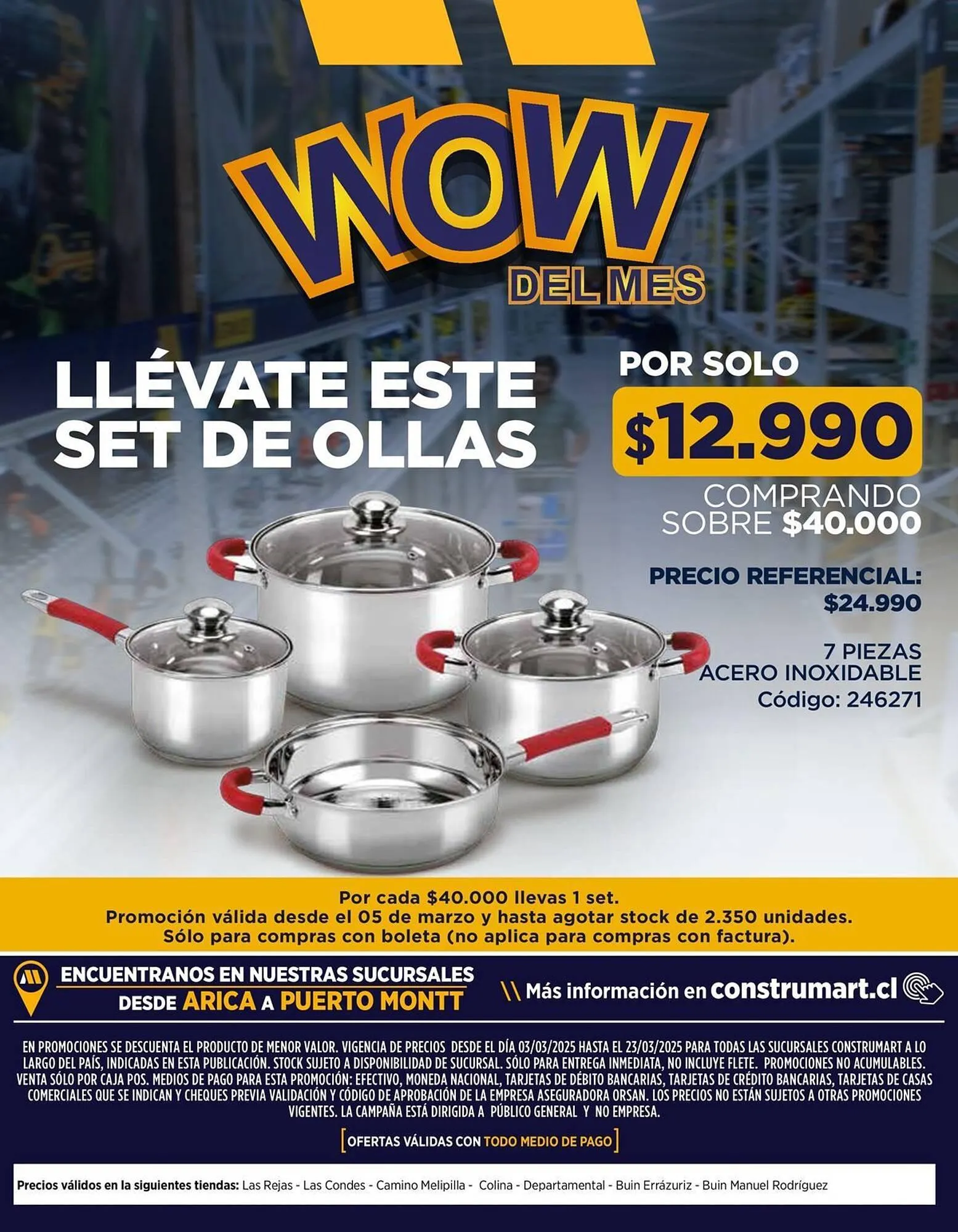 Catálogo de Catálogo Construmart 3 de marzo al 23 de marzo 2025 - Página 42