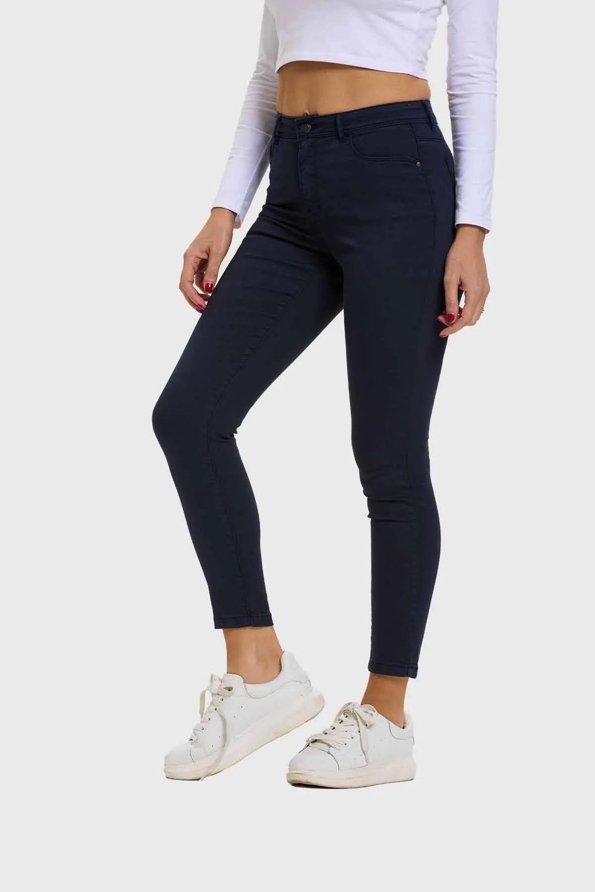 Jeans Mujer Skinny Azul