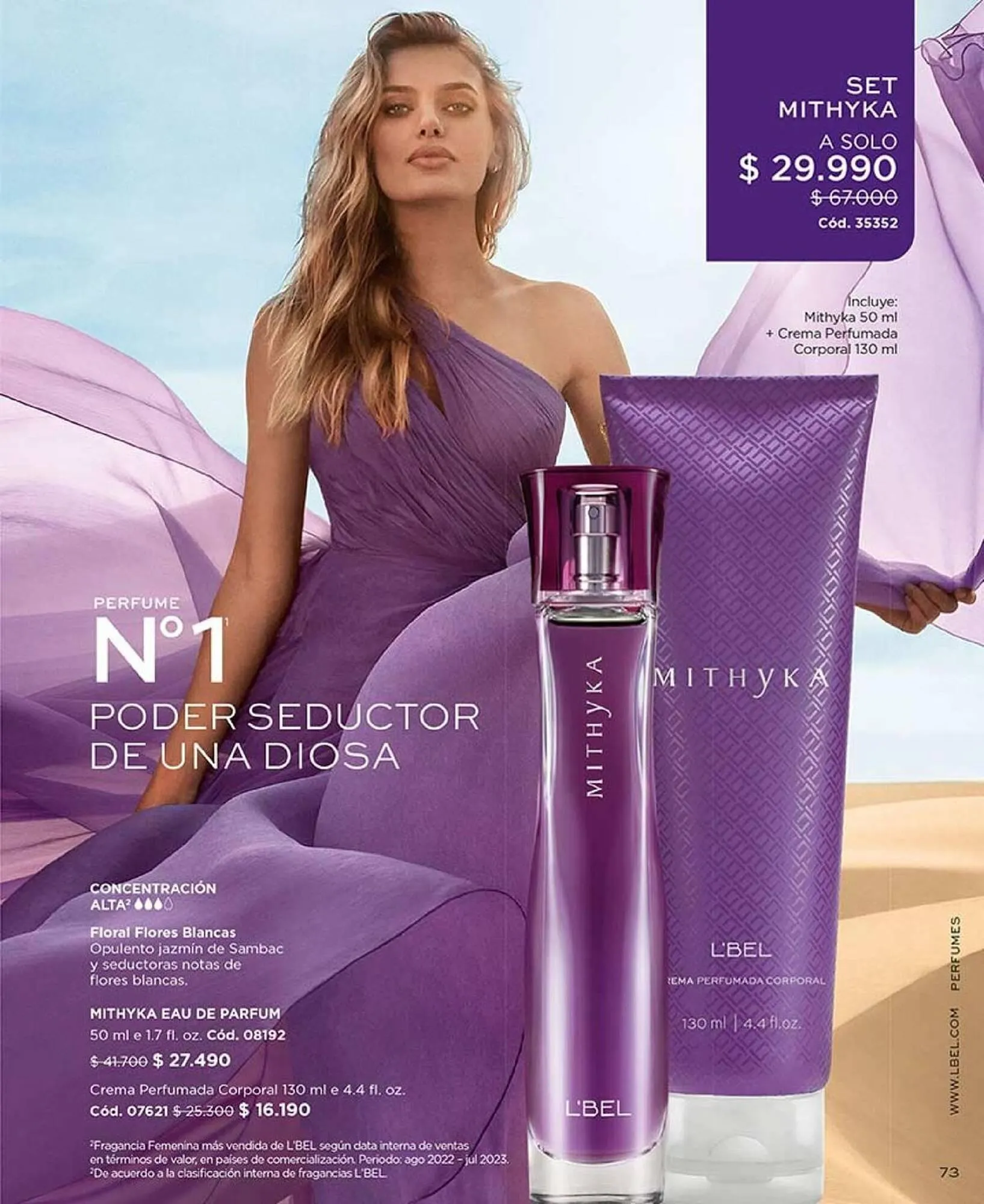 Catálogo de Catálogo L'Bel 10 de julio al 31 de diciembre 2025 - Página 73