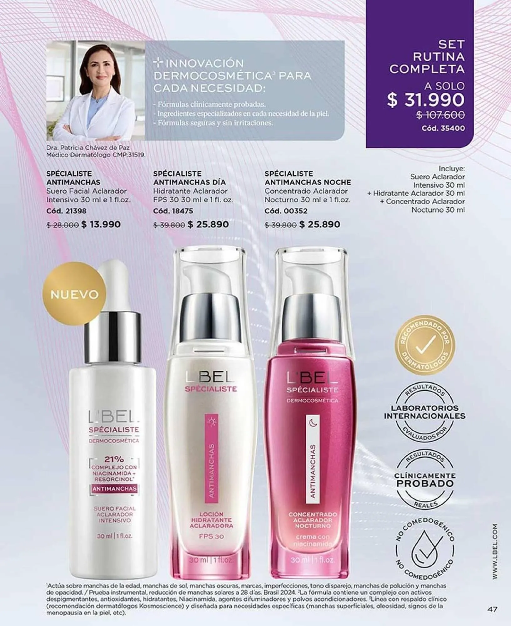 Catálogo de Catálogo L'Bel 4 de marzo al 31 de marzo 2025 - Página 47